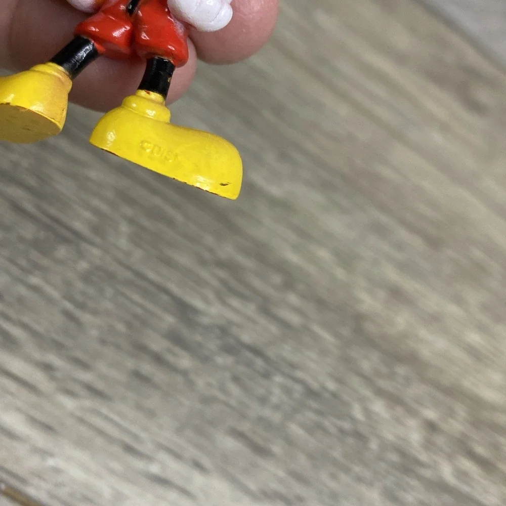 Vintage Disney Mickey Mouse Figure Small Plastic‎ Collectible Toy Character